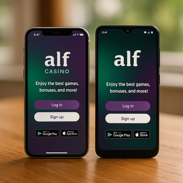 Alf Casino - Mobile Apps - iOS and Android App Experience