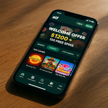 Alf Casino - Mobile Platform - Responsive Gaming on iPhone and Android
